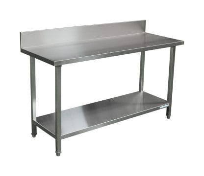 Premium Stainless Steel Benches with Splashback (1600 X 610)-0