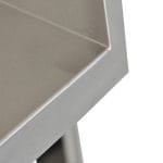 Stainless Steel Premium Bench with Splashback (400 X 610)-2798