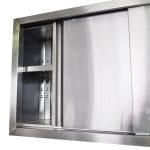 Stainless Wall Cabinet, 900 x 380 x 600mm high.