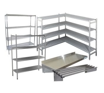 Stainless Commercial Kitchen Shelves