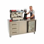 Stainless Steel Coffee Cart