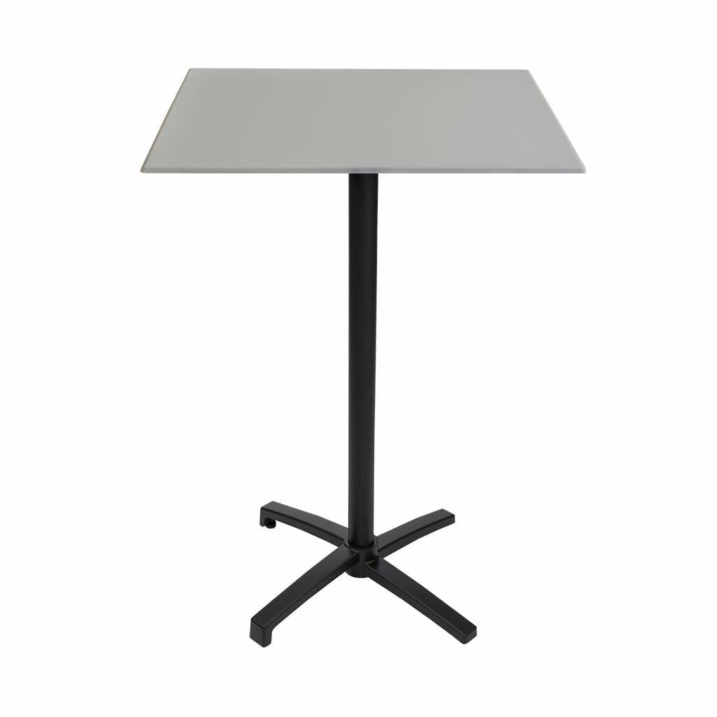 Ricardo Square Folding Bar Table – White, 70cm