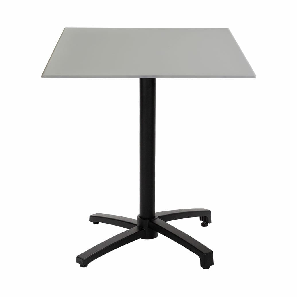 Ricardo Square Folding Dining Table – White, 70cm