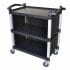 Polypropylene Catering Trolley, 3-Tier With Castors, 823 X 410 x 850mm high