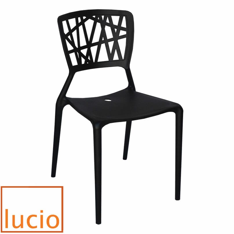 Viento Dining Chair – Black