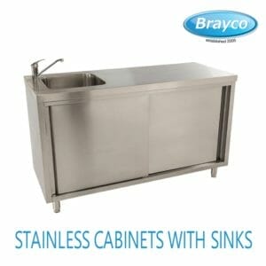 Stainless Cabinets With Sink